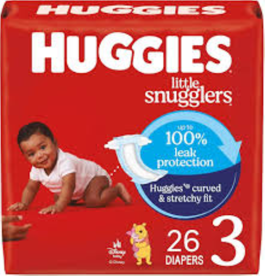 HUGGIES RED SIZE 3 64'S